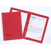 Guildhall Transfer Spiral File 315gsm Red PK50 - 348-REDZ
